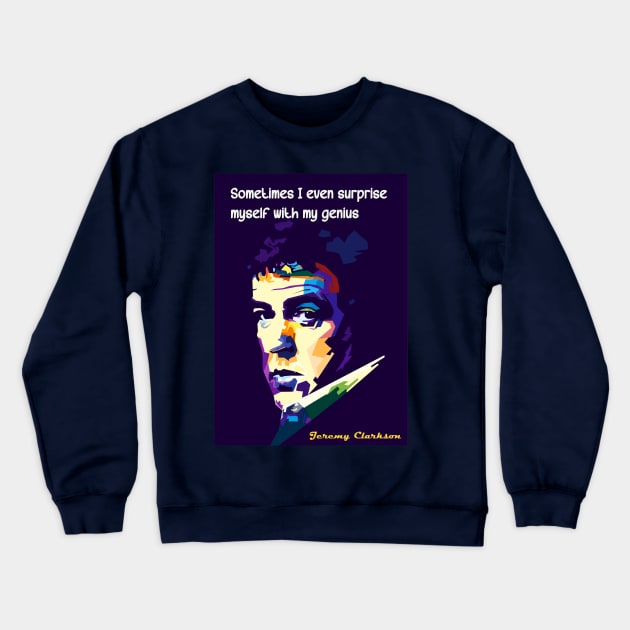 Jeremy Clarkson Wpap Crewneck Sweatshirt by Pure Touch